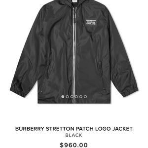 Burberry windbreaker jacket